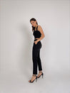 Black Classic Formal Pant & Black Casual Top - MASHUP