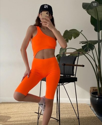 Crop Tops High Waisted Leggings - MASHUP