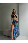 Floral Swimsuit Coverup Skirt - MASHUP