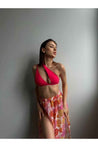 Floral Swimsuit Coverup Skirt - MASHUP