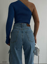 Light Blue Cargo Jeans - MASHUP