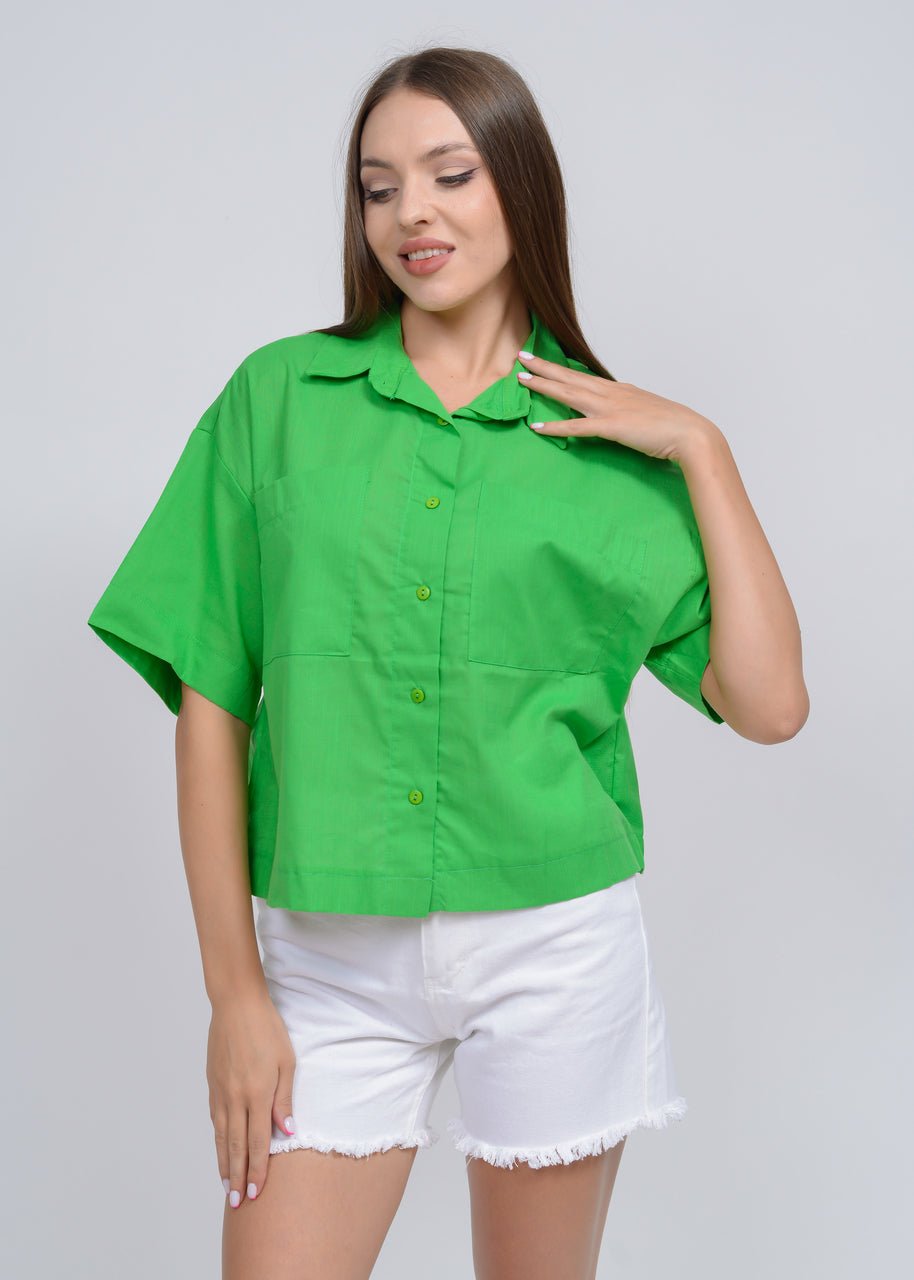 Loose green top - MASHUP