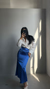 Midi Satin Skirt - MASHUP