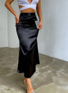 Midi Satin Skirt - MASHUP