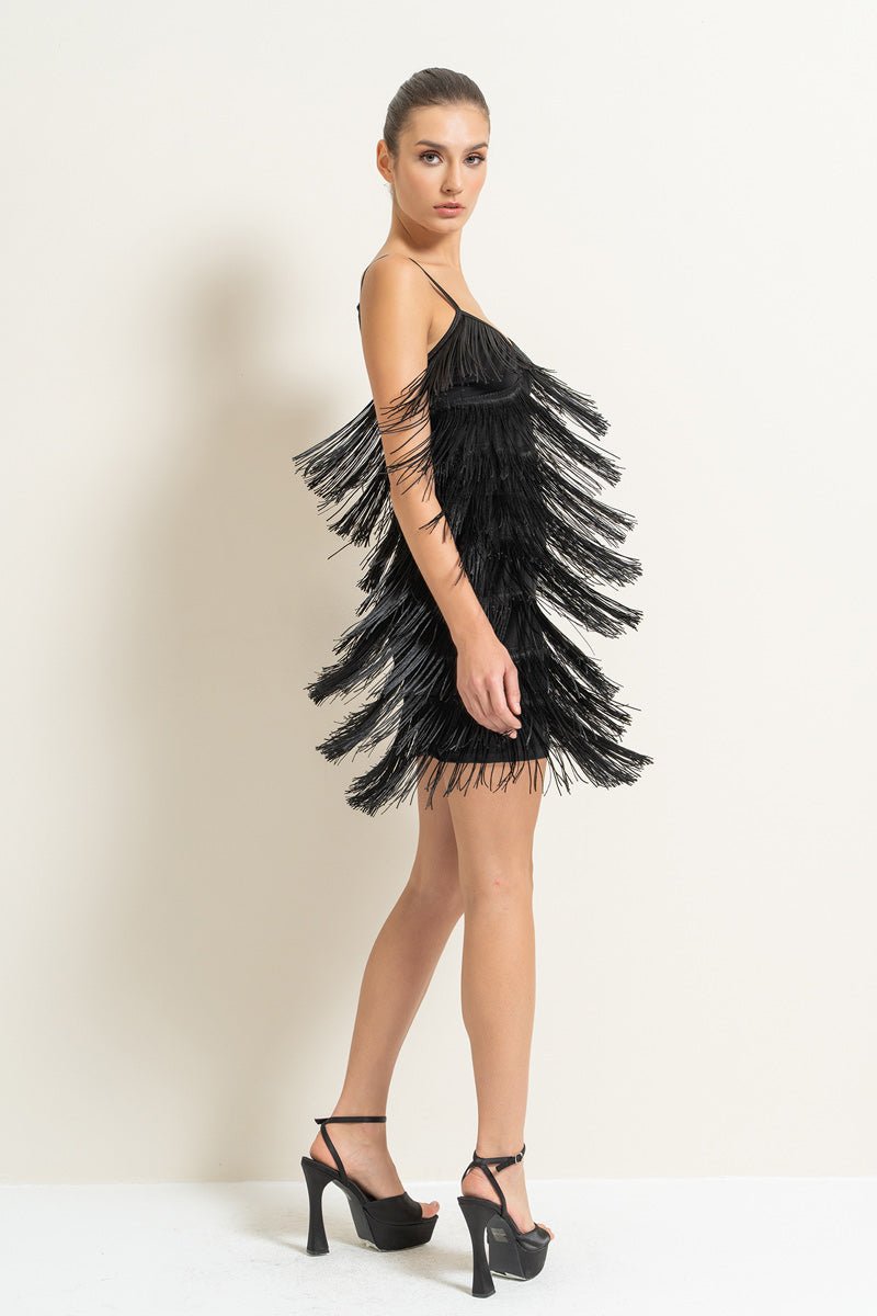 Miss Fringe Dress - MASHUP