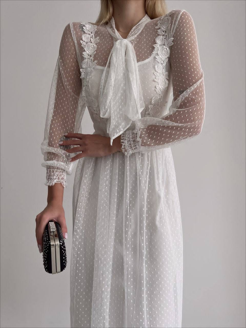 Net full Sleeves Frock - MASHUP