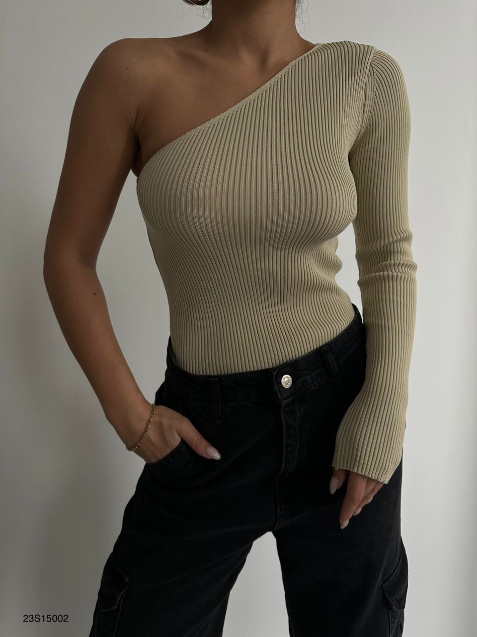 Off Shoulder Knit Top - MASHUP