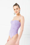 Ruched one- Piece Body Set - MASHUP