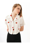 Strawberry Collared Shirt - MASHUP