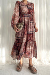 Summer pattern Long Frock - MASHUP