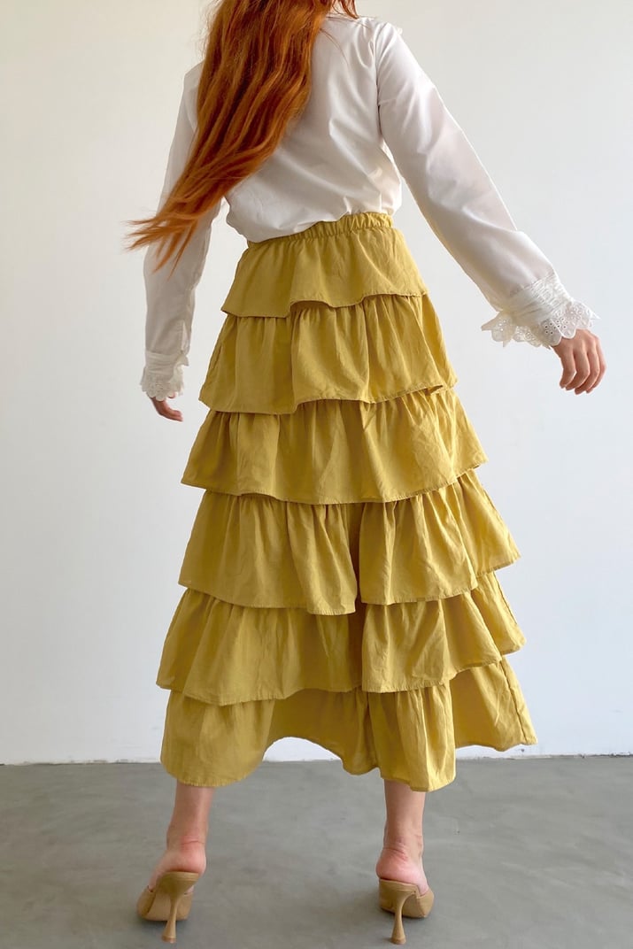 Tiered Ruffled Skirt - MASHUP