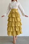 Tiered Ruffled Skirt - MASHUP