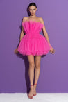 Tulle Princess Mini Ruffle Tutu Dress - MASHUP