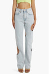 Women Jean with cut pack in thigh - MASHUP