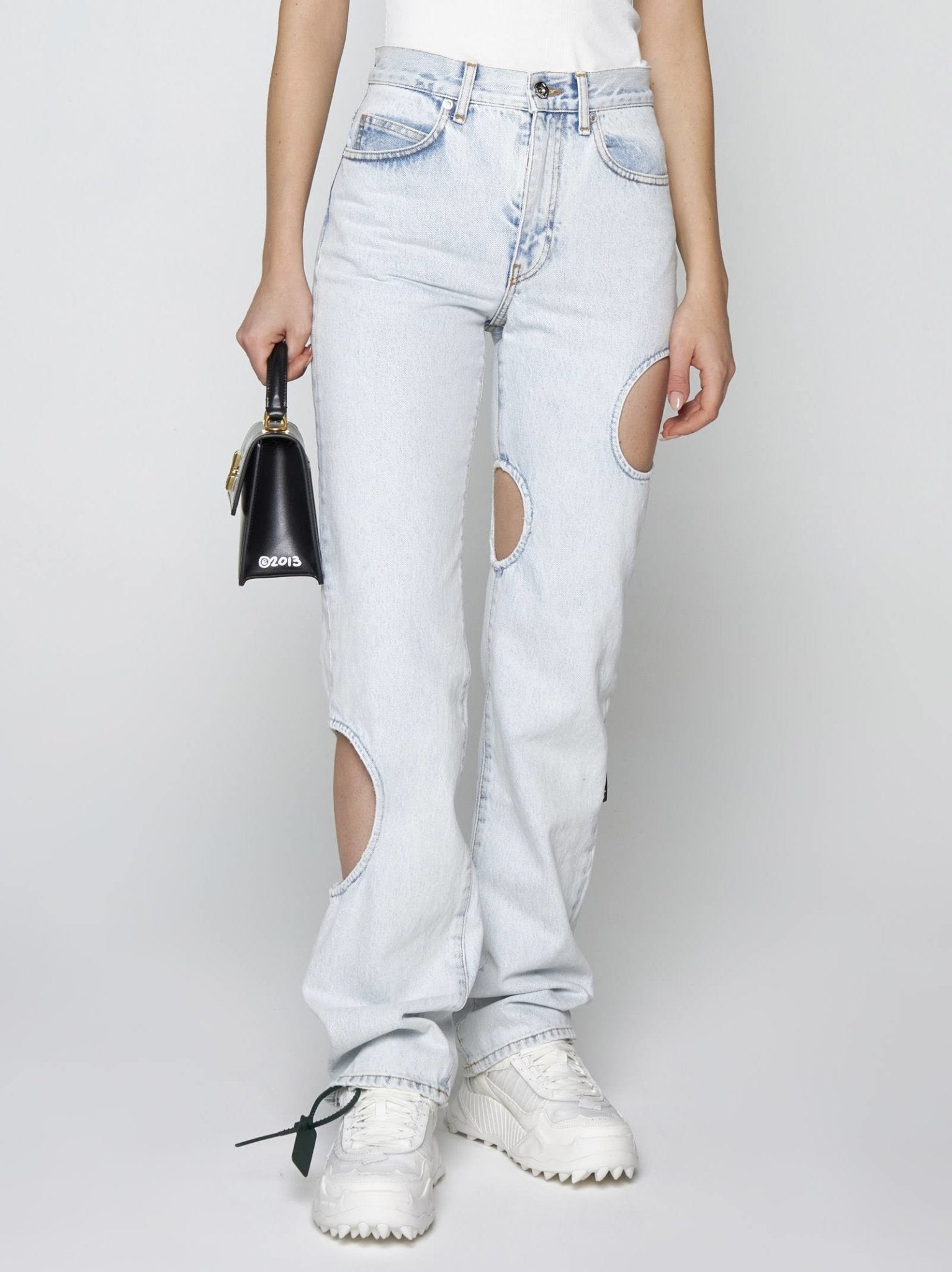 Women Jean with cut pack in thigh - MASHUP